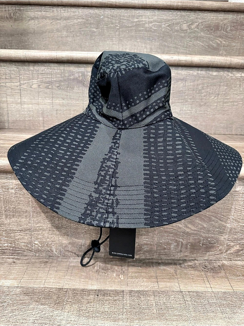 JONNY COTA Fisherman Hat in Grey Sahara Black